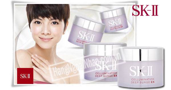 Kem Dưỡng Trắng Da SK-II Cellumination Deep Surge EX 50g của Nhật